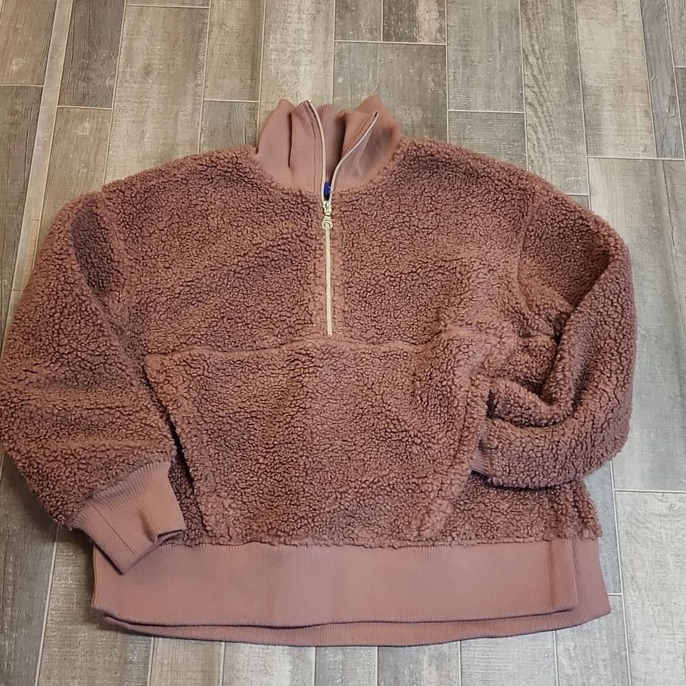 JOY LAB  Fleece pull over jacket - Picture 6 of 10
